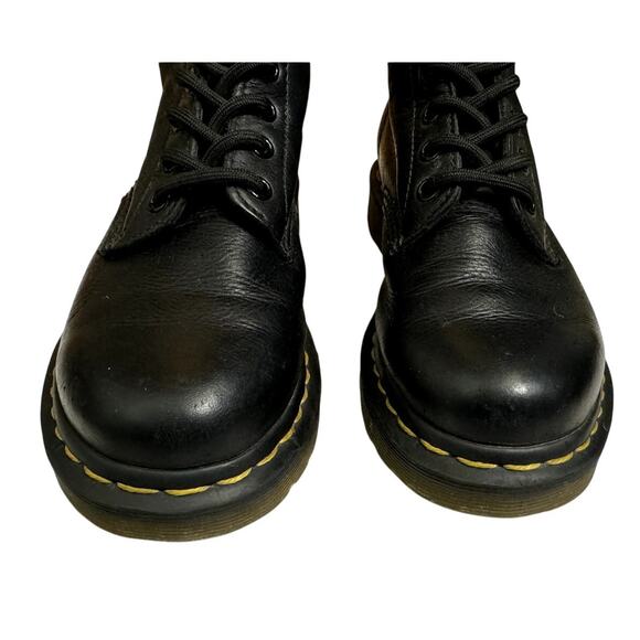 Dr. Martens Black Combat Boots - Picture 2 of 9
